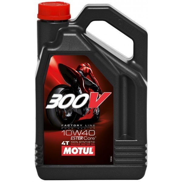 10w40 Motul 300v MOTO olie 4L