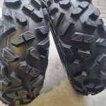 174cm quadband met velg en binnenband