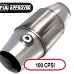 2.5INCH 63.5MM race katalysator FIA met ATTEST!