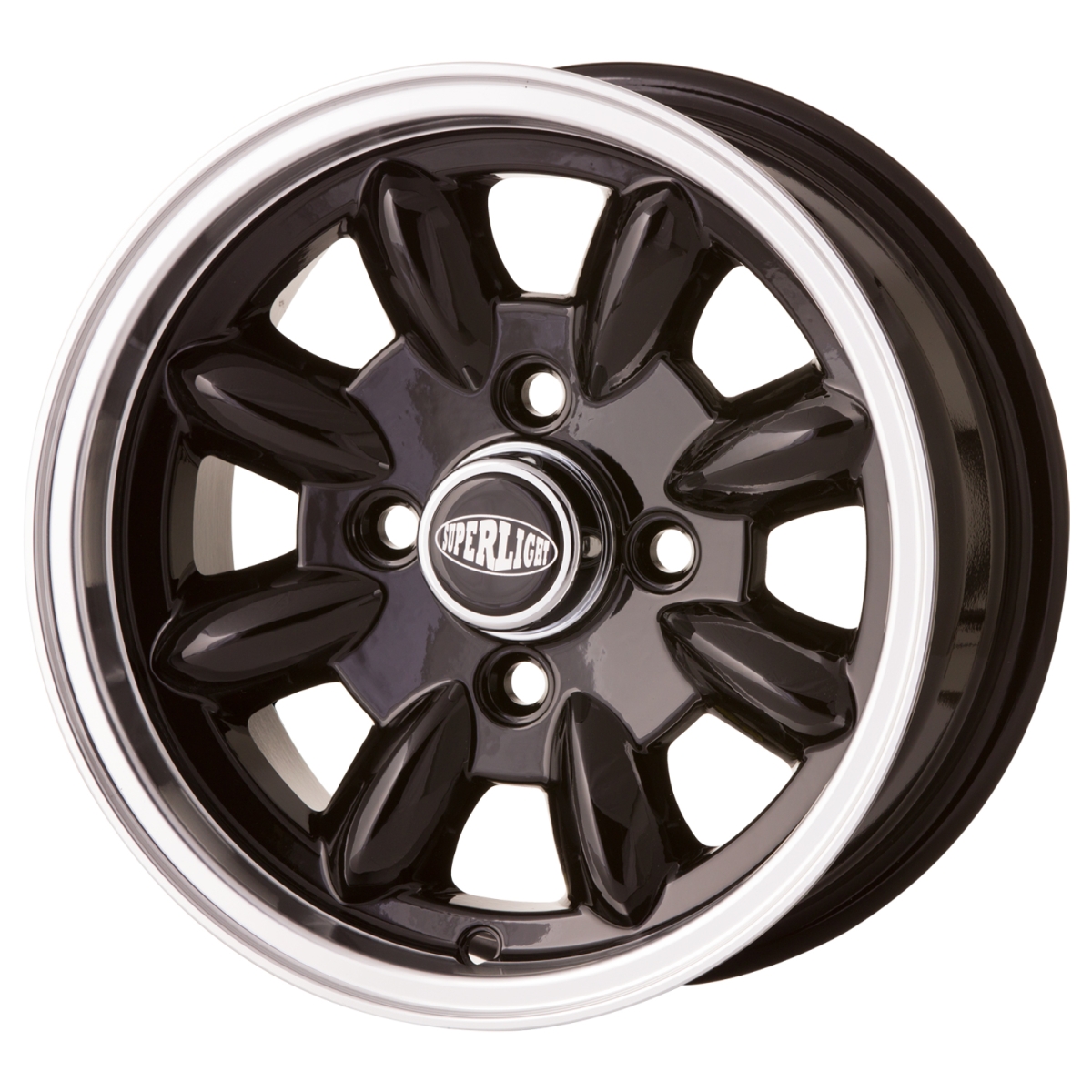 4x100, 12 inch velgen ET10, 5.5J, (Ideaal voor bv NK)