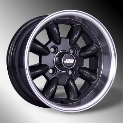 4x100, 12 inch velgen lagere ET (ET -7) Zwart, Wit, zilver, gunmetal of goud