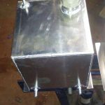 Aluminium benzinetankje +-12 liter