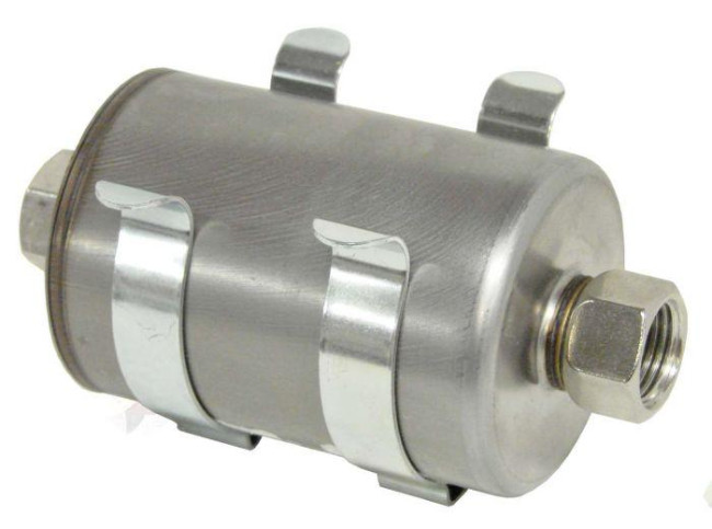 Benzinefilter Motorsport m14x1.5 met beugel