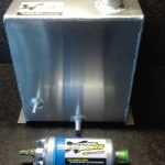 Benzinetankje 12liter + Benzinepomp met toebehorencombo