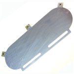 Blinde plaat voor dubbele carburators/gaskleppen