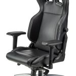 Bureau/gaming stoel zwart