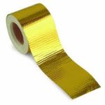 Hittewerende plakband "gold" 450°C 4.5m