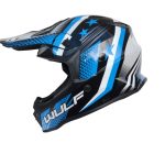 Kinderhelm WULF blauw