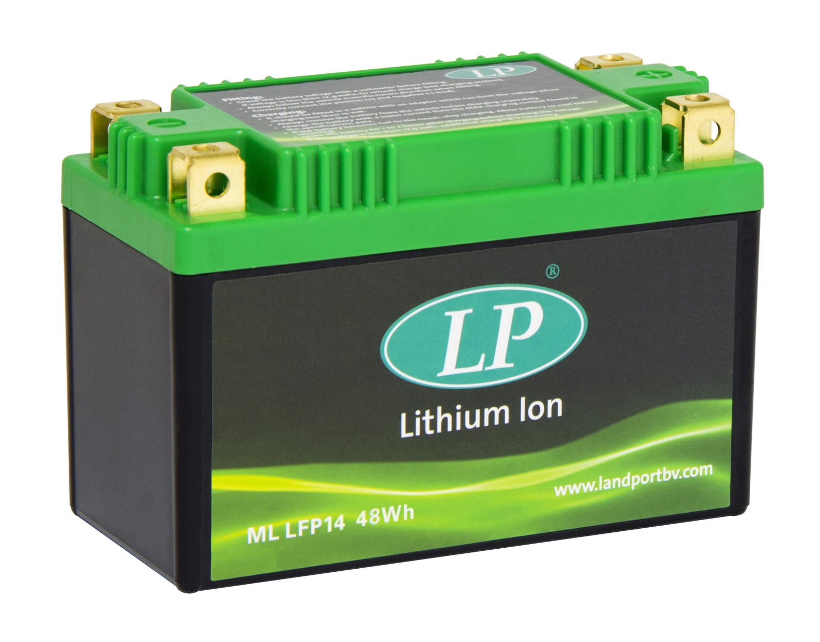 Landport LFP14 lithium batterij 800gram