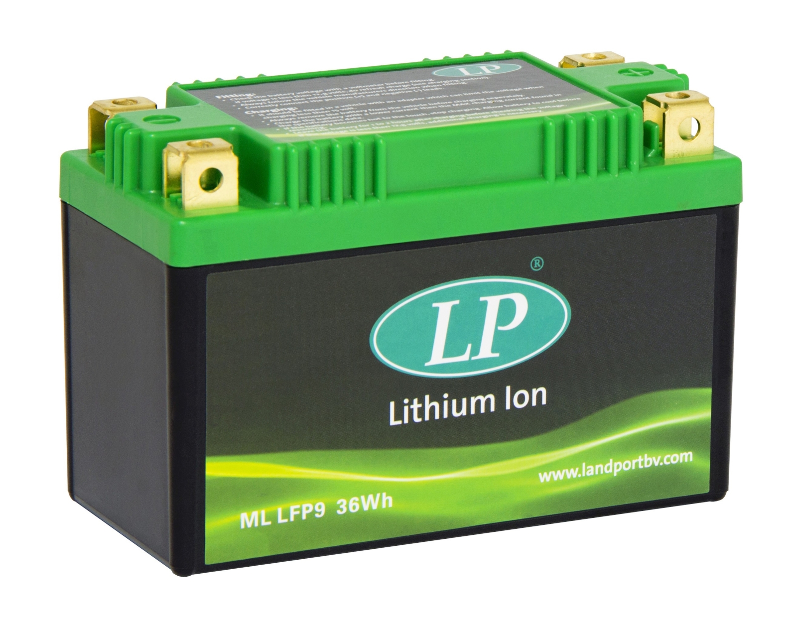 Landport LFP5 lithium batterij voor bv V-buggy lamp en/of starten