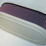 Luchtfilterplaat om ovaal filter te monteren (per stuk)