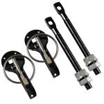 Motorkapsluiting zwart