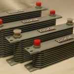 Oliekoeler mocal 19 rijen 235×147 mm heavy duty 1/2 BSP