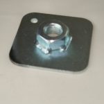 Plaatje met lasmoer voor gordeloog FIA OK