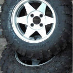 Quadband 186cm + velg combo