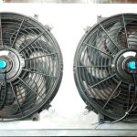 Radiator+ koelkap+ ventilatoren combo