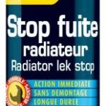 Radiator stop lek