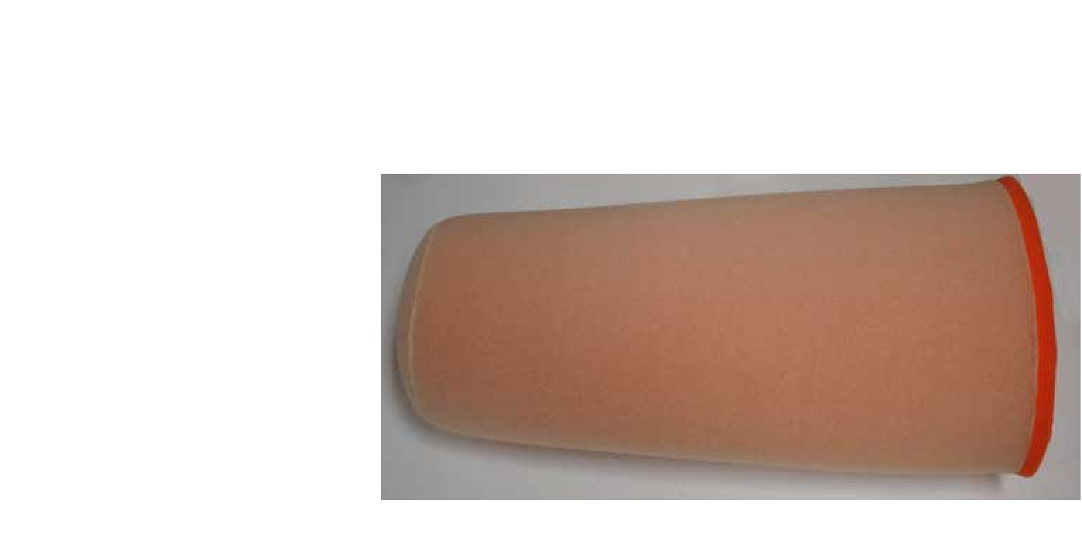 Schuimrubberhoes voor luchtfilter Rond 114x127 hoog