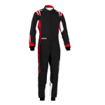 Sparco Thunder CIK/FIA overall zwart-rood