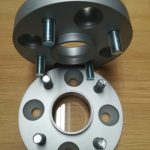 Spoorverbreders 4x100 20mm per wiel met tiezen