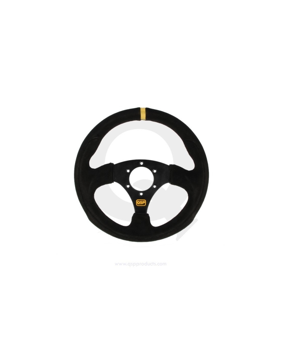 Sportstuur leder vlak 300 mm bv voor V BUGGY