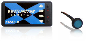 Toerentalbegrenzer met launchcontrol-knop (enkele bobine)