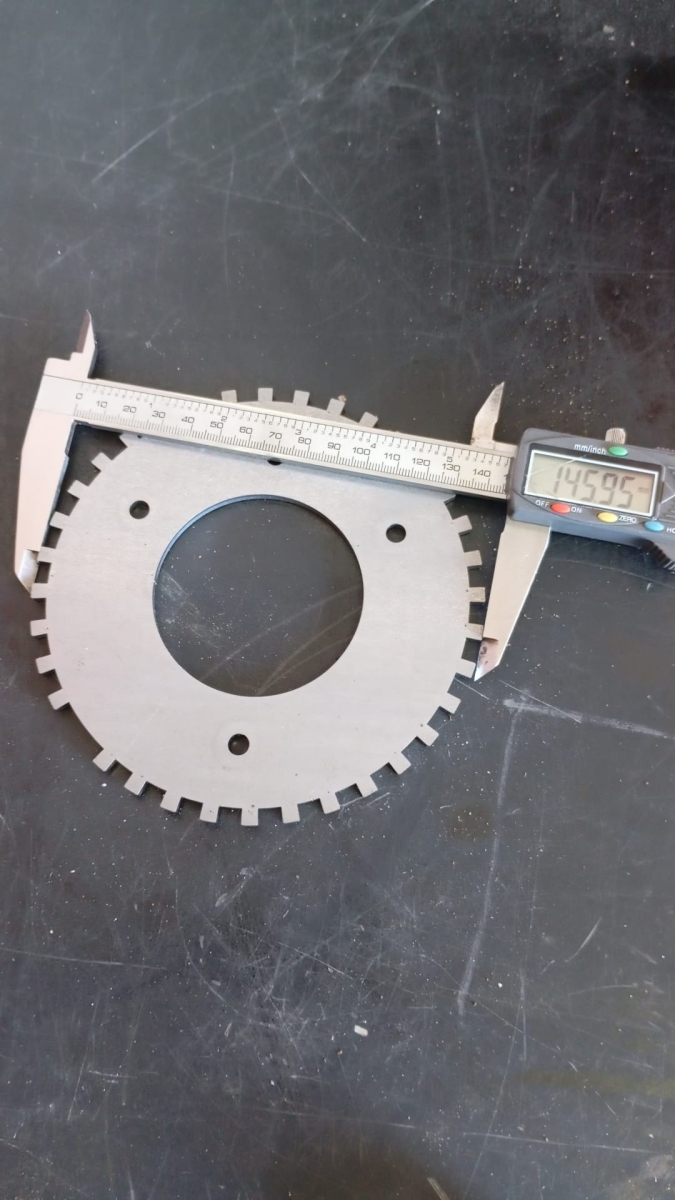 Triggerwheel 36-1 tand, bv voor Maxxecu of KMS krukassignaal