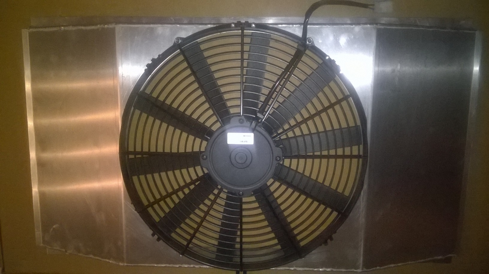 Ducato radiator XL met koelkap en 1 spal vin