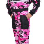 KINDEROVERALL WULF CAMO ROZE