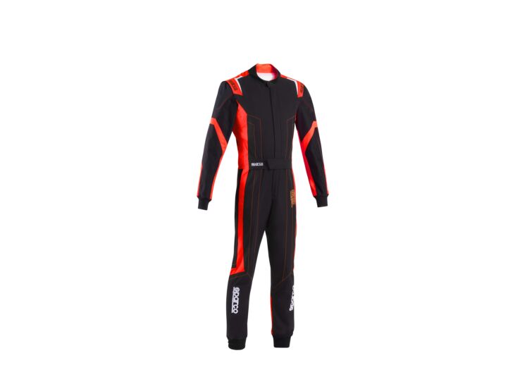 SPARCO THUNDER ADVANCED ZWART-ROOD