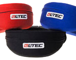 Nekband blauw/rood/zwart per stuk