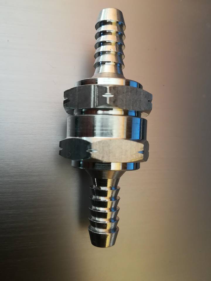 Terugslagklep (overflow valve) 10mm