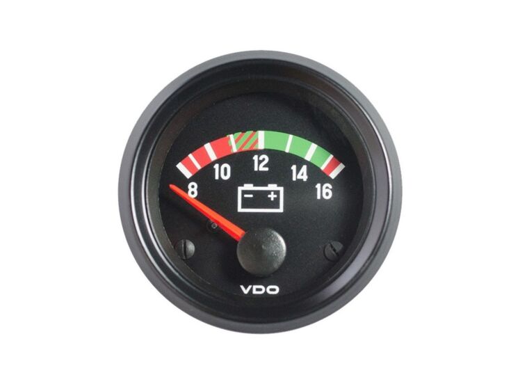 VDO VOLTMETER 0-16V