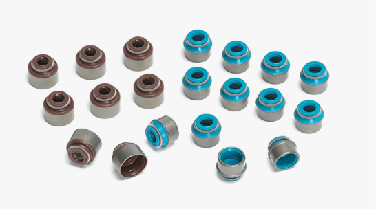KLEPSEALSSET HONDA UITLAAT Stem Diameter: 5.5mm Guide OD: 11mm Seal OD: 12.9mm